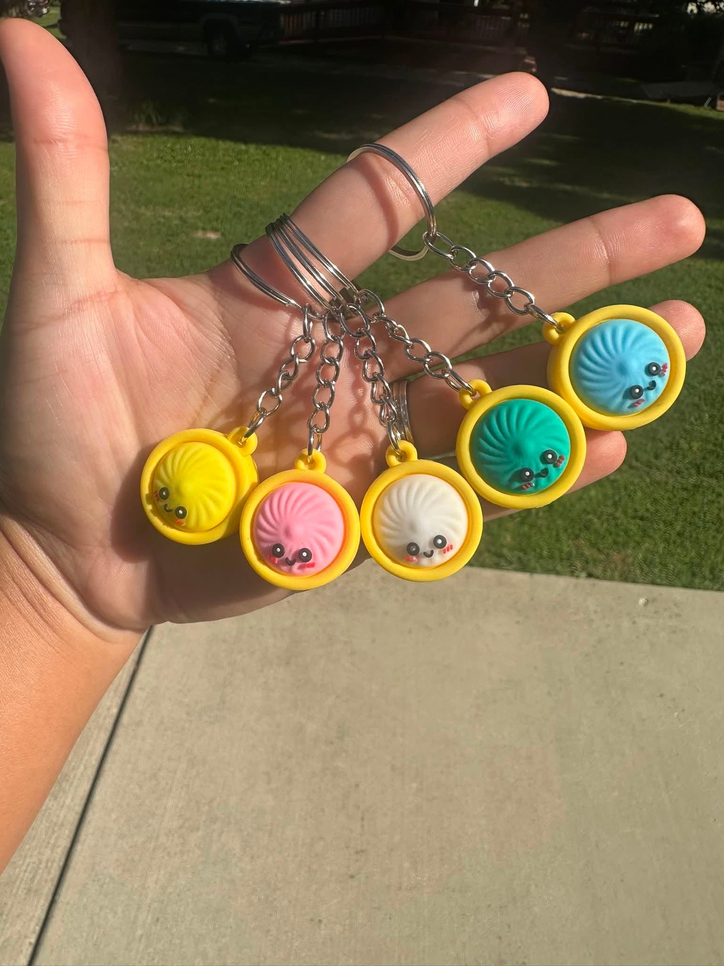 Micro Dumpling Keychain